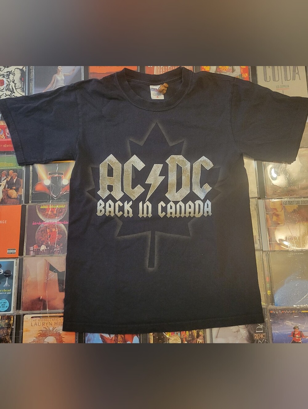 2009 AC/DC Back In Canada Tour Shirt
